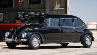 Die umgebaute Käfer-Limousine