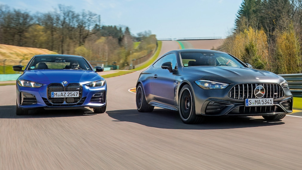 BMW M440i xDrive Coupé & Mercedes-AMG CLE 53 4Matic+ Coupé