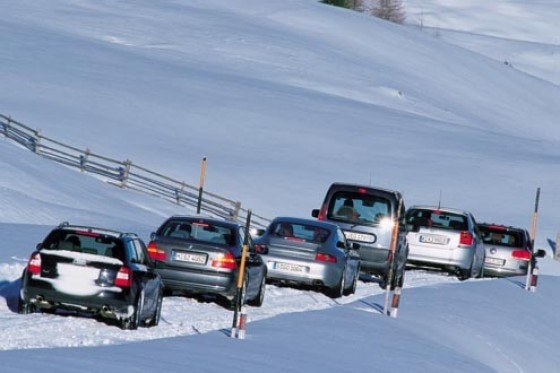 Antriebssysteme im Wintertest