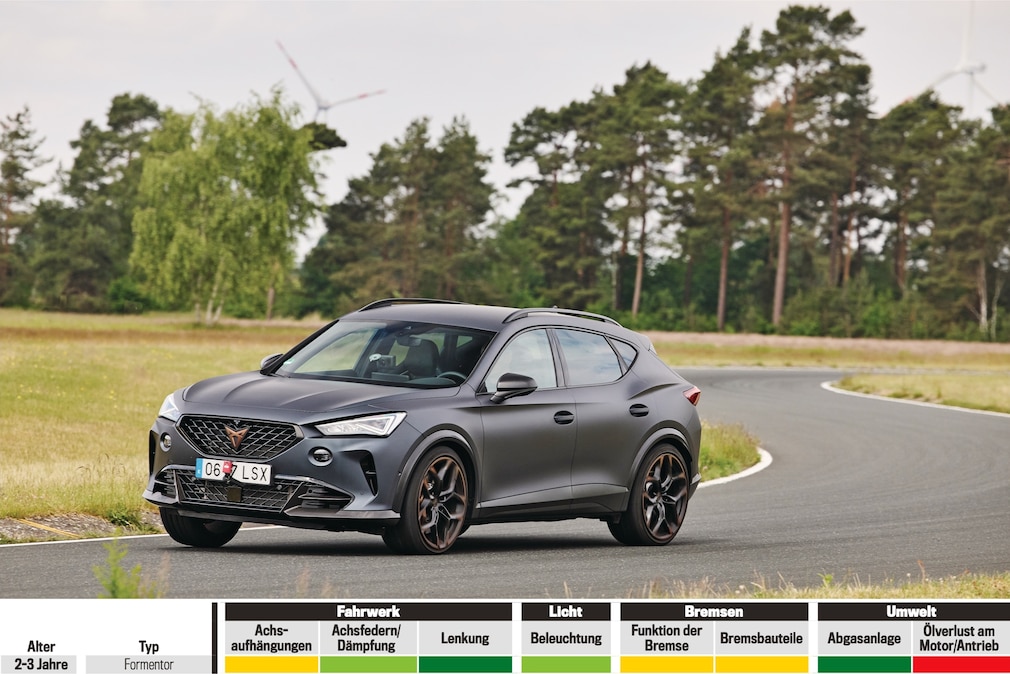 Mängel-Ampel des Cupra Formentor