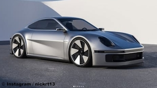 Porsche 911 Design Rendering