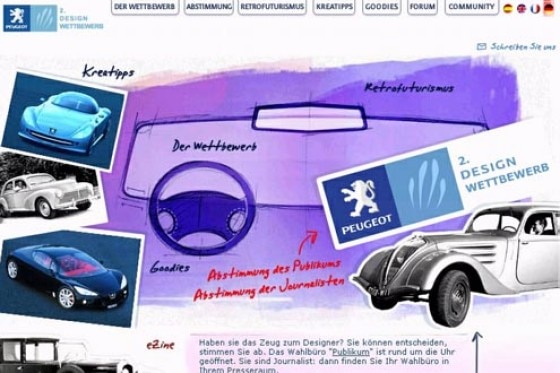 Peugeot-Designwettbewerb Peugeot-Designwettbewerb