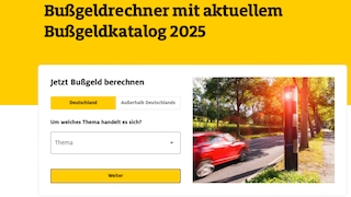 ADAC Bußgeldrechner