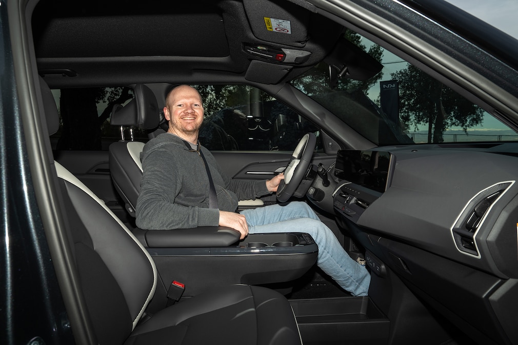 Neues Elektro-Kompakt-SUV: So fährt der Kia EV5