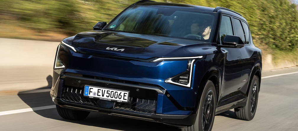 Neues Elektro-Kompakt-SUV: So fährt der Kia EV5