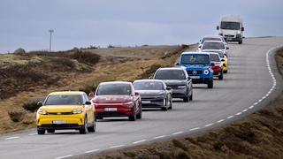 Elektroauto E-Auto Norwegen El Prix Reichweiten-Test 2025