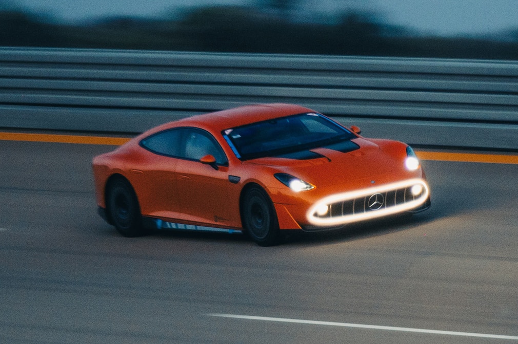 Axialflussmotor von Yasa im Mercedes Concept AMG GT XX Elektromotor