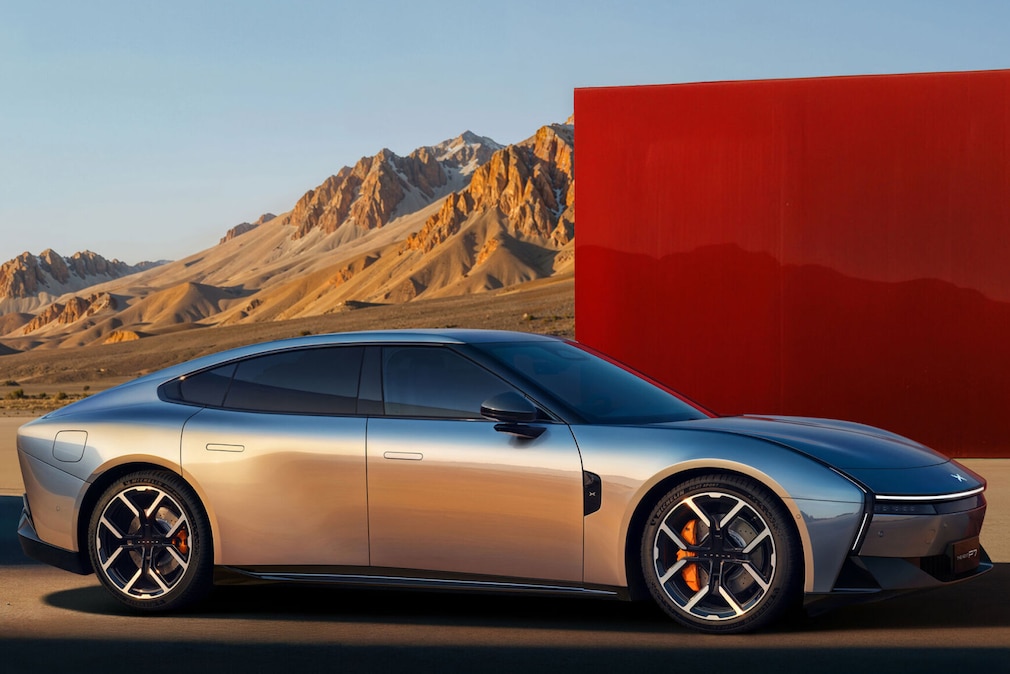 Die vollelektrische Limousine P7