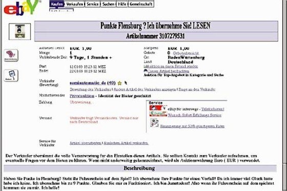Punktehandel im Internet Punktehandel im Internet