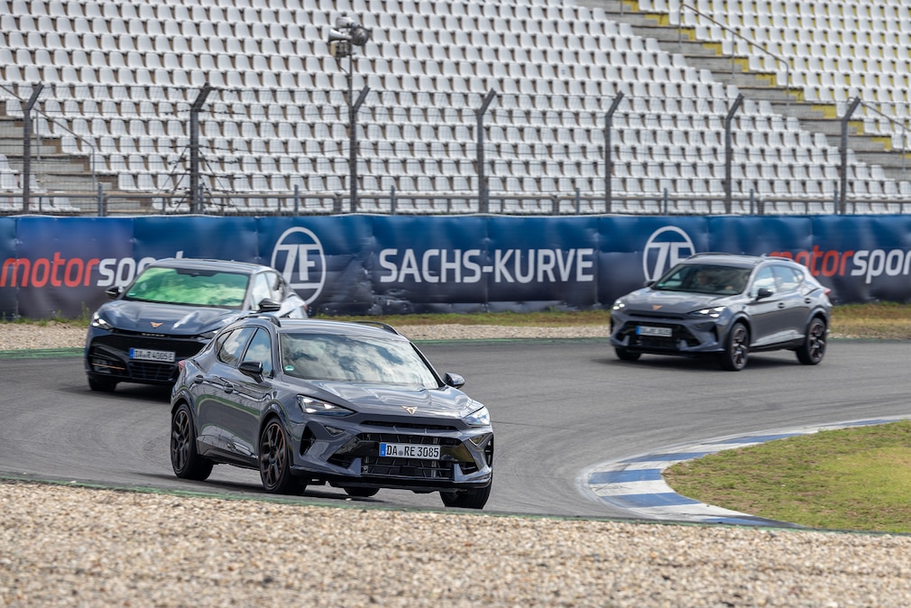 Die CUPRA Modelle auf dem Hockenheim-Ring in Action
