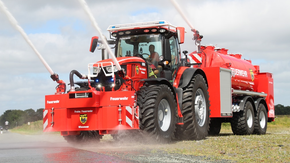 Feuerwehr-Traktor