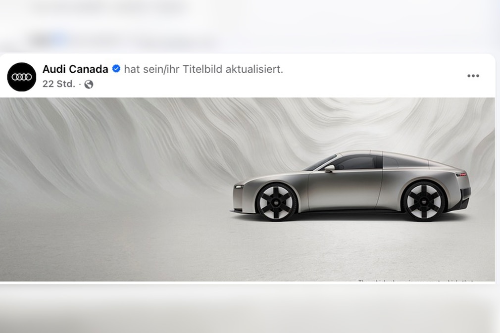 Sieht so der neue, elektrische Audi TT aus?