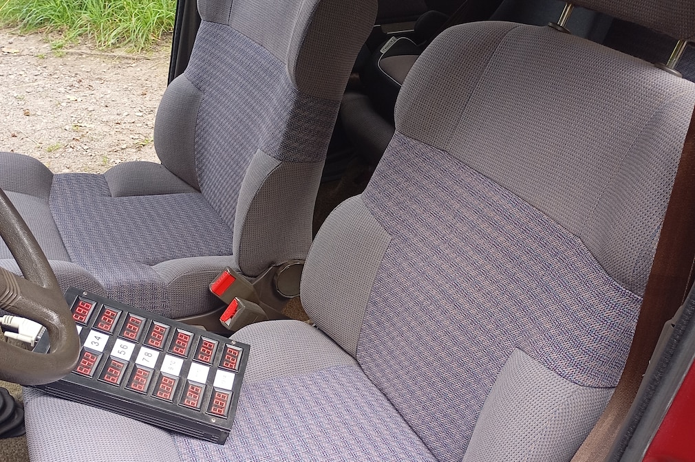 Sportsitze im Skoda Eltra