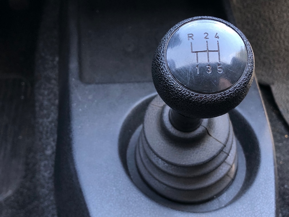 Schaltknauf des Opel Ascona 400