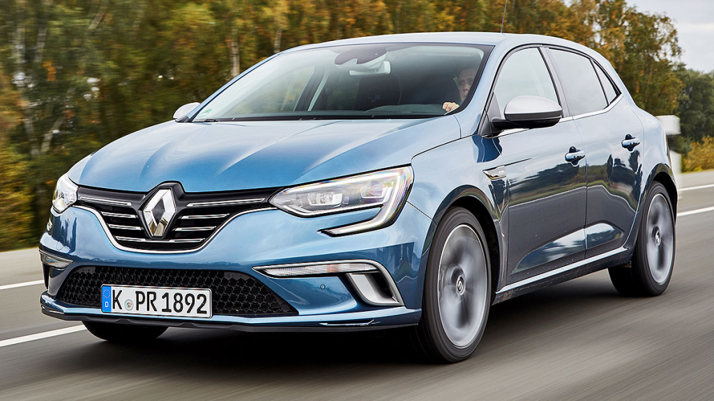 Beim TÜV bekommt der Mégane Stress