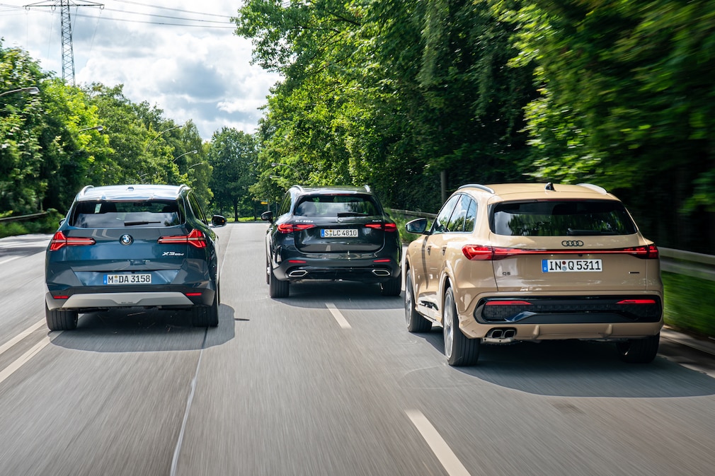 Audi Q5 SUV TDI quattro 150 kW BMW X3 20d xDrive Mercedes GLC 220 d 4Matic