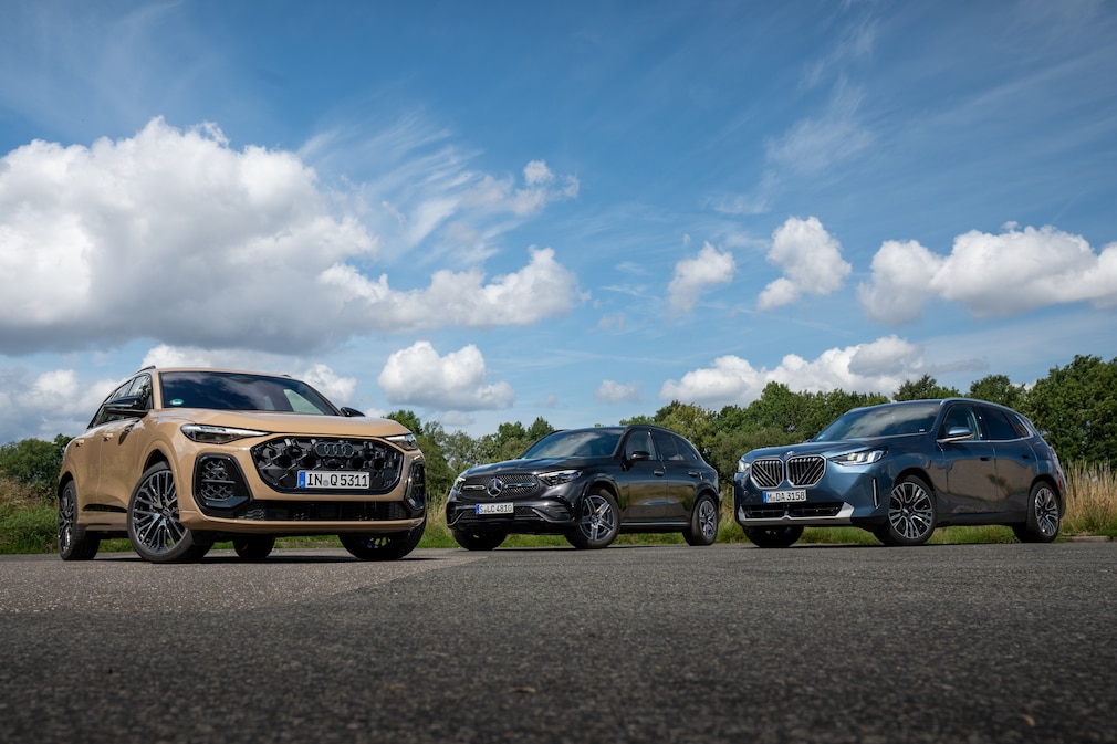 Audi Q5 SUV TDI quattro 150 kW BMW X3 20d xDrive Mercedes GLC 220 d 4Matic