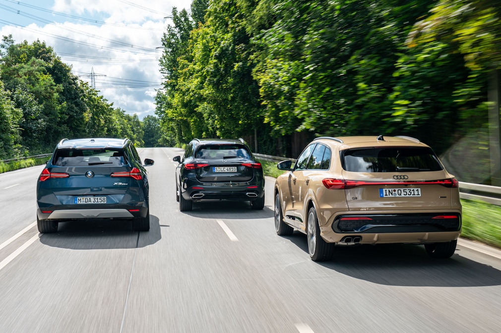 Audi Q5 SUV TDI quattro 150 kW BMW X3 20d xDrive Mercedes GLC 220 d 4Matic