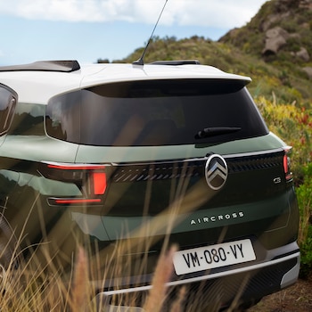 Citroën C3 AIrcross Kofferraum zu