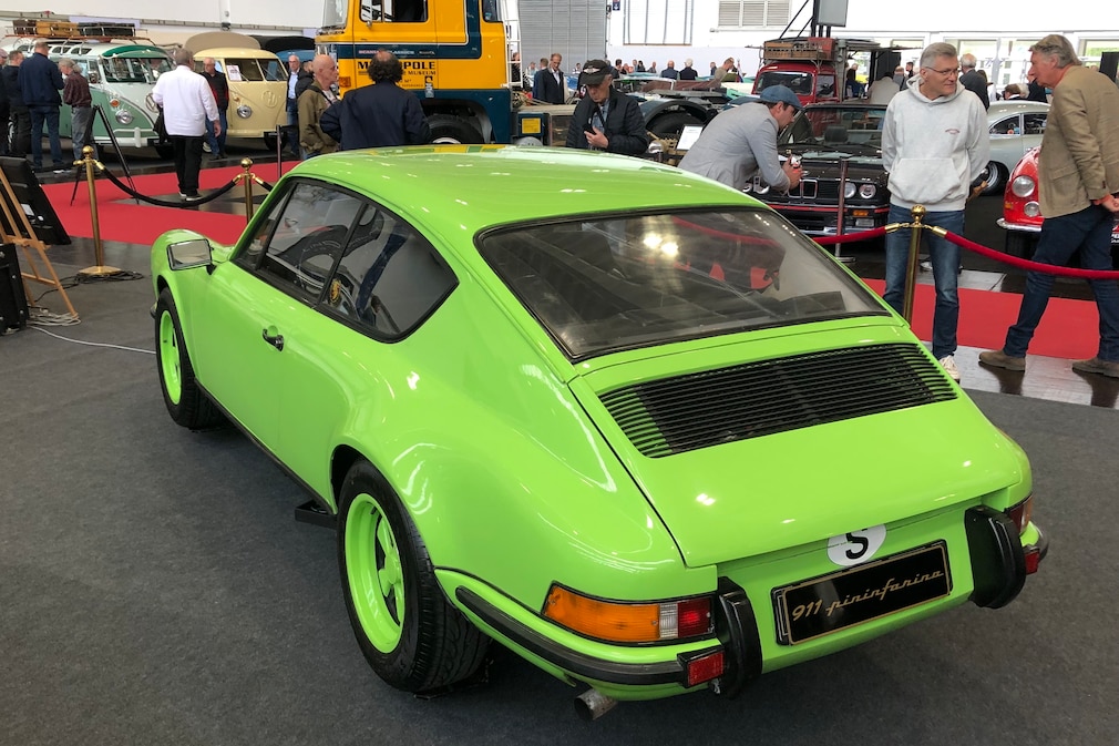 Porsche 911 verlängerte Umbau auf Messe