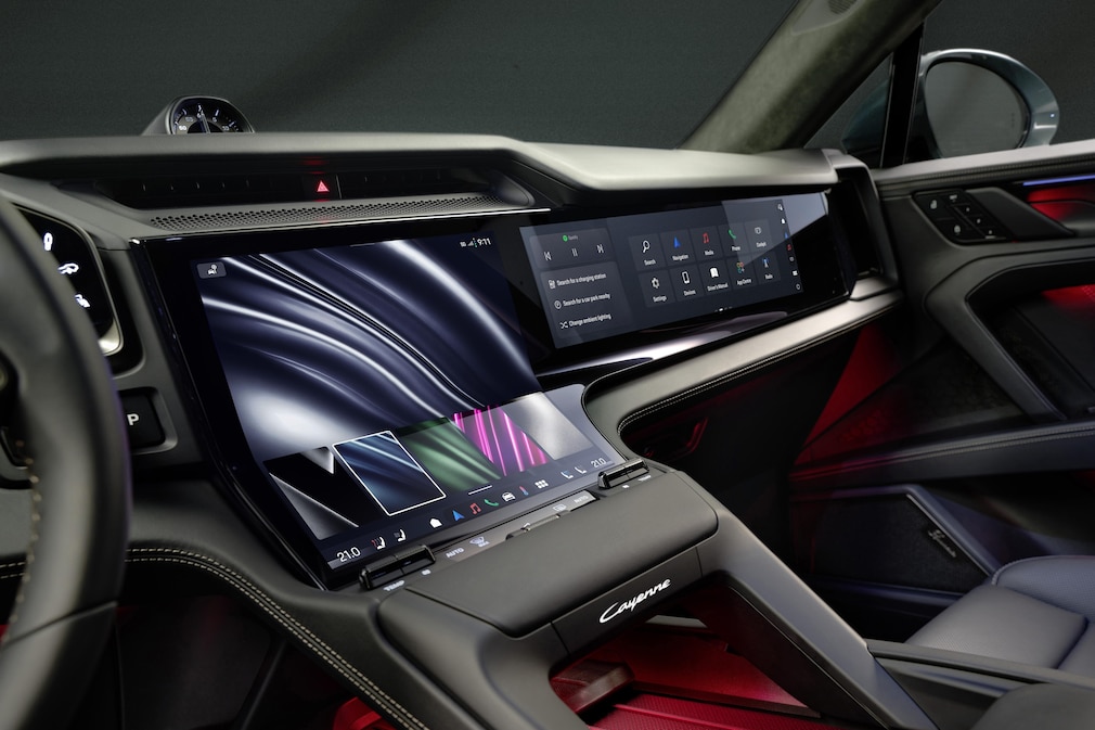 Neues Interieur Porsche Cayenne Electric