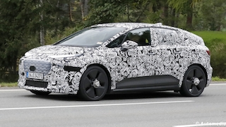 Audi A2 e-tron Erlkönig in den Alpen
