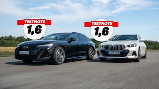 Audi A6 Avant TDI quattro 150 kW    BMW 520d xDrive Touring