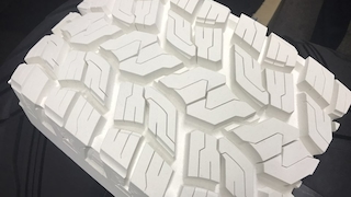 Reifen vom 3D Drucker