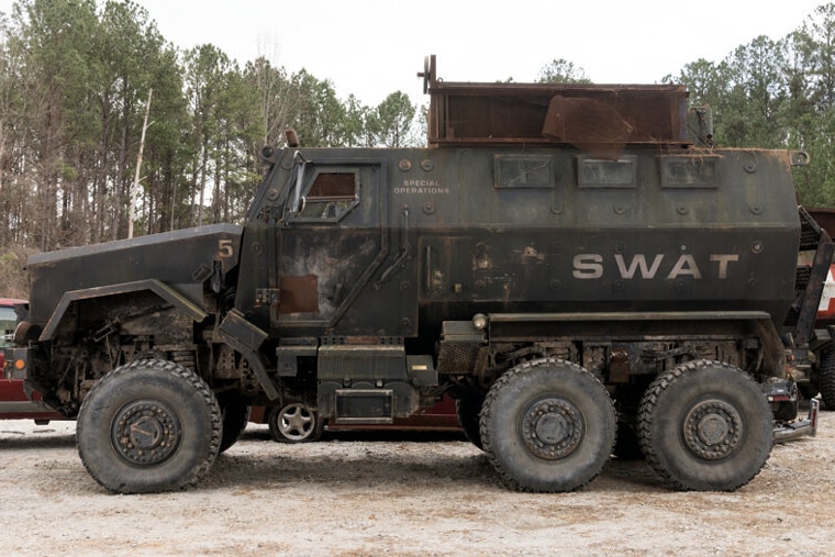 SWAT Truck from Fear the Walking Dead