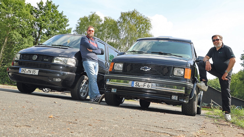 VW T4 vs. Chevrolet Astro: Duell der Bus-Legenden