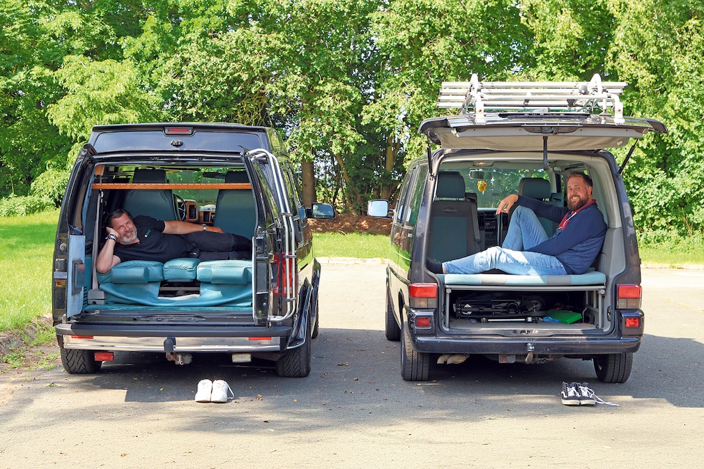 VW T4 vs. Chevrolet Astro: Duell der Bus-Legenden
