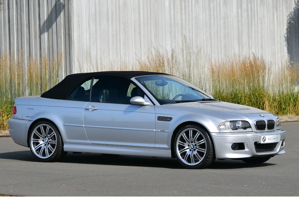 BMW M3 E46 Cabrio stehend von schräg vorn