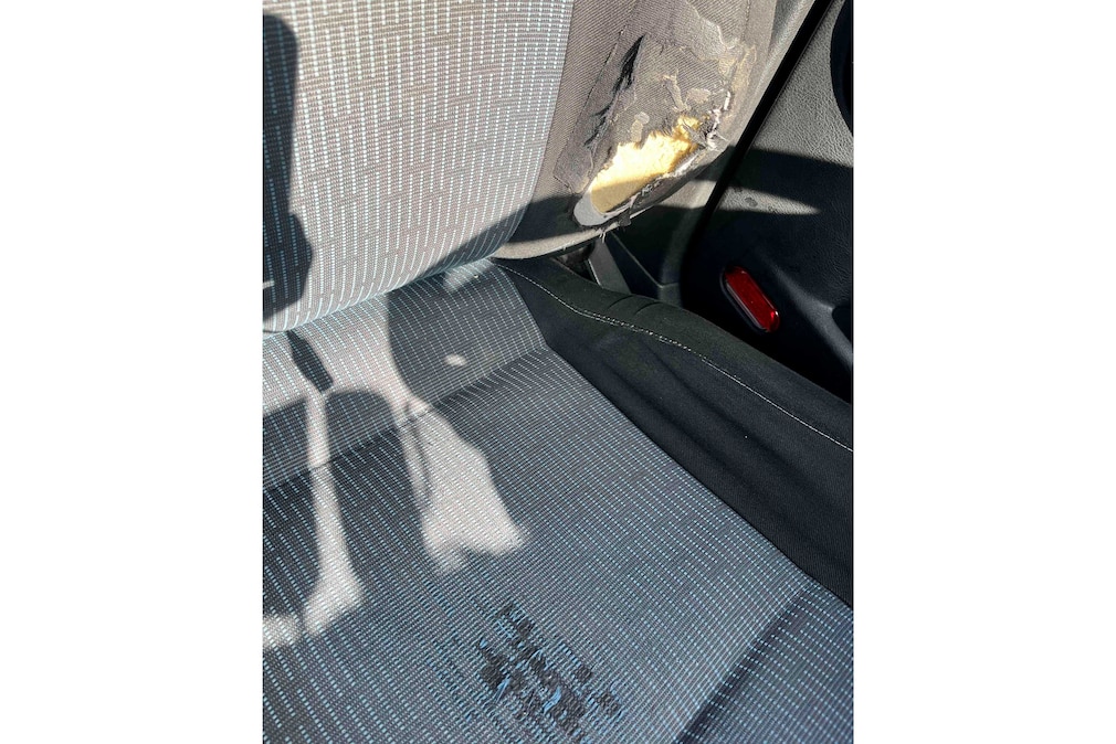 Abgewetzter Fahrersitz im Kilometer-Millionär