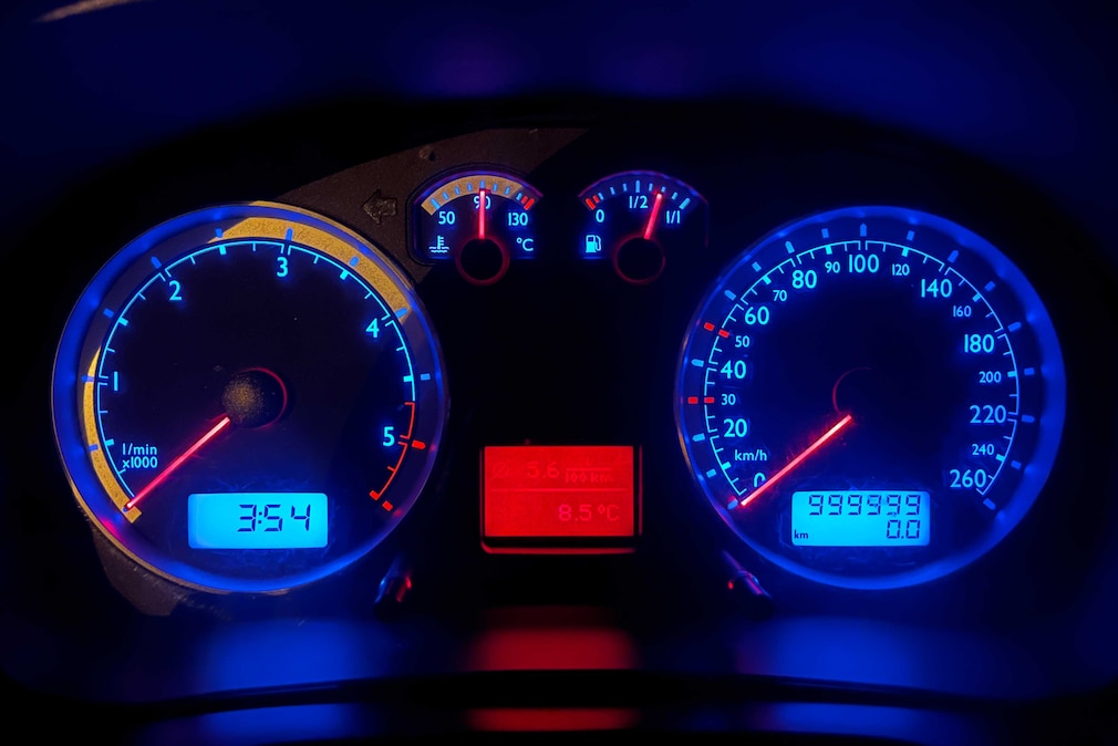 Tachostand: 999.999 km