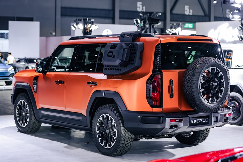 Heck des Jetour G700