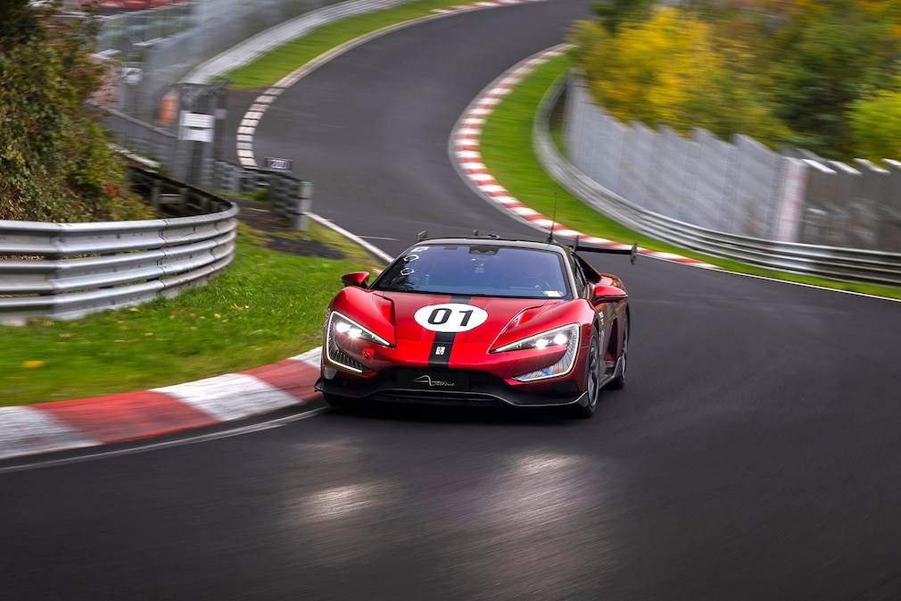 Yangwang U9 Xtreme knackt besondere Marke auf der Nordschleife