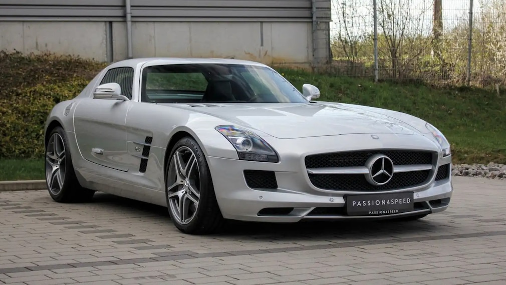 Gebrauchtwagen: einzigartiger Mercedes SLS AMG