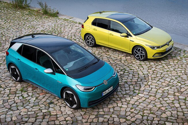 VW ID.3       VW Golf 8 VIII 1.5 eTSI