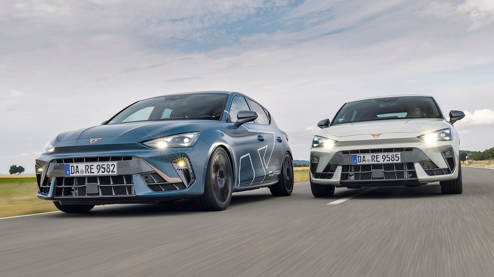 Cupra Leon VZ EX. und Leon VZ EX. Abt im Vergleichstest
