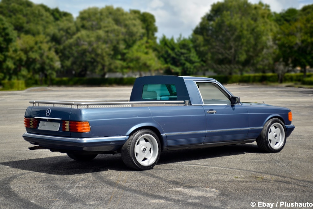 Mercedes S-Klasse Pick-up-Umbau