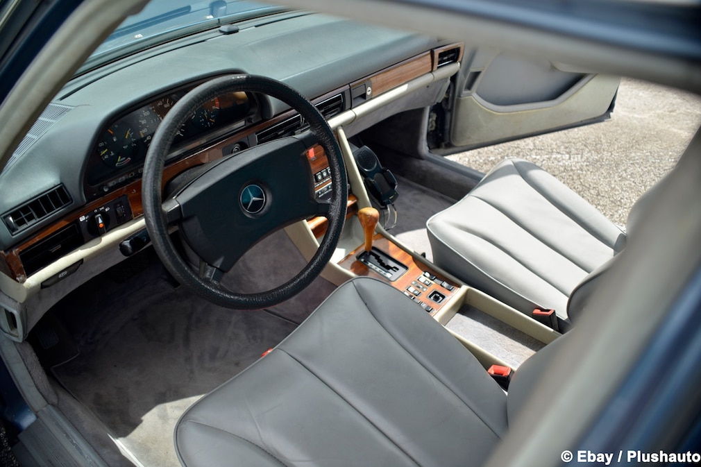 Mercedes S-Klasse Pick-up-Umbau Innenraum