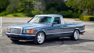 Mercedes S-Klasse W 126 Pick-up-Umbau