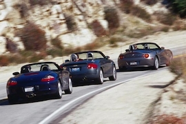 BMW Z4, Porsche Boxster und Audi TT