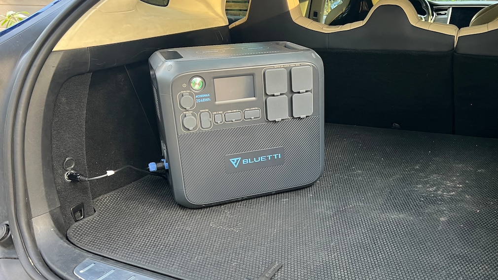 So hilft eine Powerstation dem leeren E-Auto