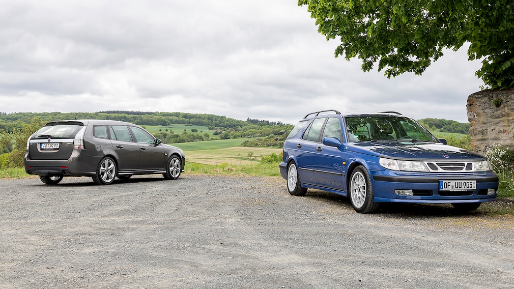 Saab 9-3 und 9-5 im Rückspiegel