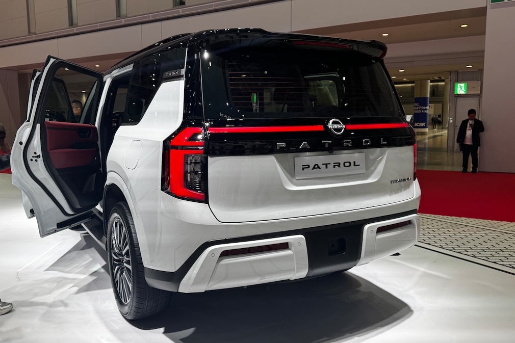Nissan Patrol auf der Japan Mobility Show