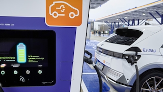 Schnellladepark für E-Autos
