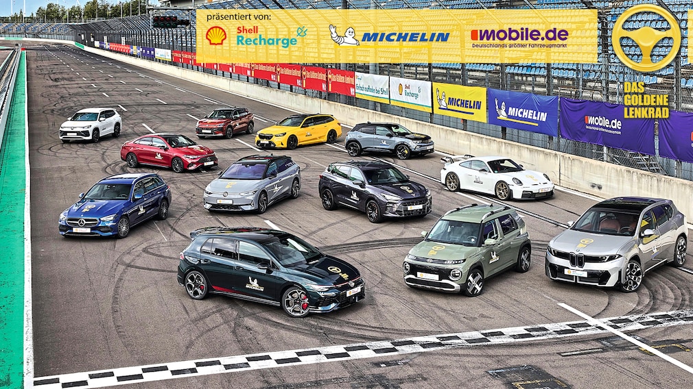 Goldenes Lenkrad:das sind die besten Autos 2025