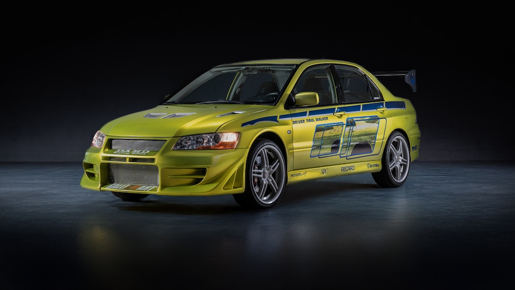 Mitsubishi Lancer Evo 7 aus "2 Fast 2 Furious" wird versteigert