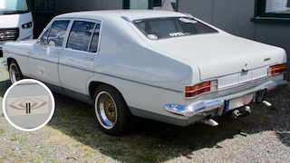 Opel Admiral B Schrägheck-Umbau von Vogt stehend schräg von hinten